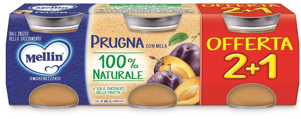 Mellin omog prugna 3pz
