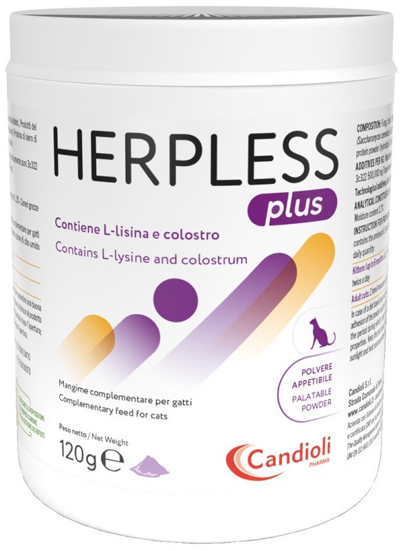 Herpless plus polvere 120 gr