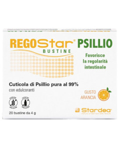 Regostar psillio 20 bustine - STARDEA | Clubfarma