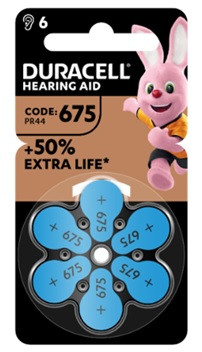 Image of Duracell easy tab 675 blu cod085