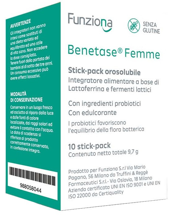Benetase femme 10stick pack
