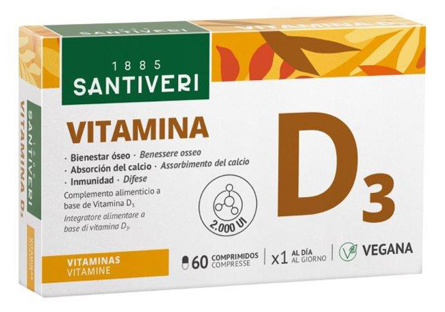 Vitamina d3 2000ui veg 60 compresse