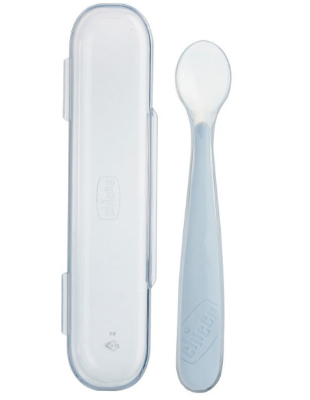 Ch cucchiaio sil case gri 6m+