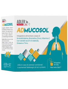 Admucosol 10 bustine | Clubfarma