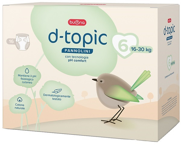 Image of Dtopic pannolini 6 16pz cod085
