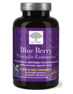 Blue berry 60 pastiglie gommose