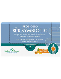 Probiotic+ gse symbiotic 10 flaconcini | Clubfarma