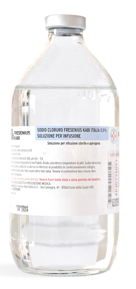 Image of Sodio cloruro 0,9% fkp 500 ml cod085