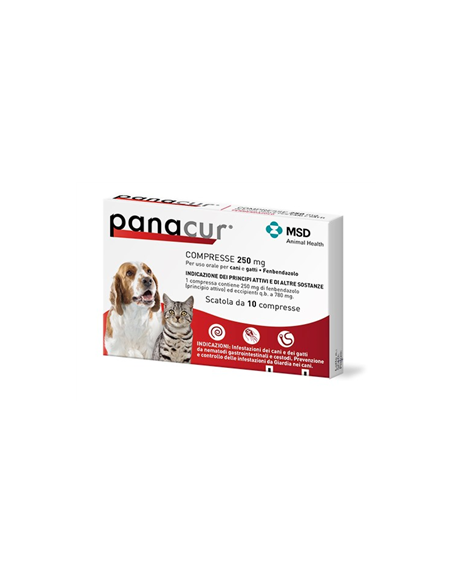 Panacur 10 compresse 250mg