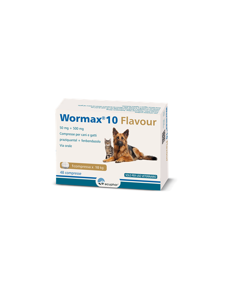 Wormax 10 flavour 4blist 12 compresse