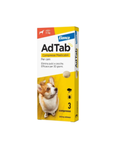 Adtab 3 compresse 225mg cani 5,5-11kg