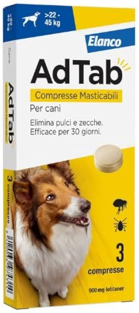 Image of Adtab 3 compresse 900mg cani 22-45kg cod085