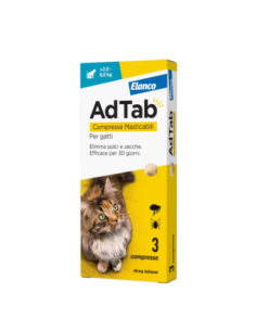 Adtab 3 compresse 48 mg gatti 2-8 kg