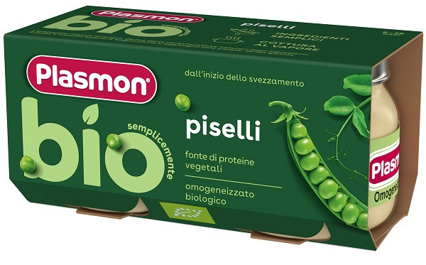 Image of Plasmon bio omog piselli 2pz cod085
