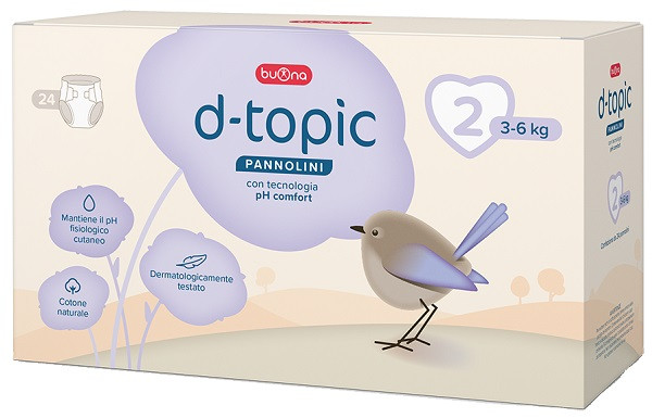 Image of Dtopic pannolini 2 24pz cod085