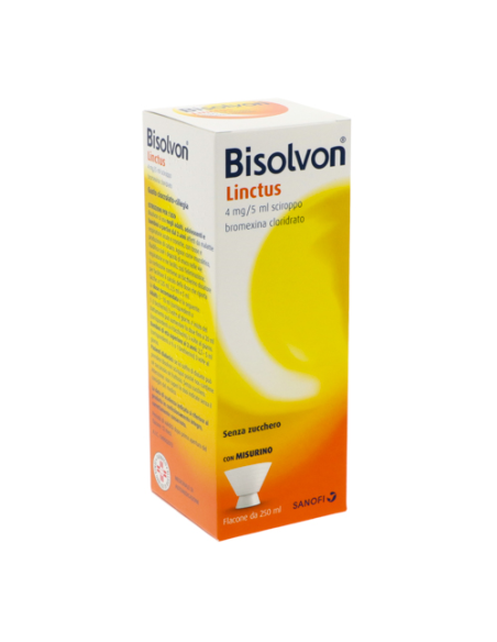 Bisolvon sciroppo fl 250ml 4mg/5ml
