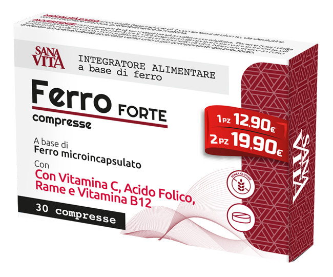 Sanavita ferro forte 30 compresse pal