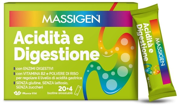 Massigen acidità e digestione 24 stick