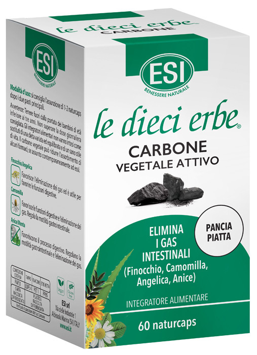 Image of Esi le dieci erbe carbone60 capsule cod085