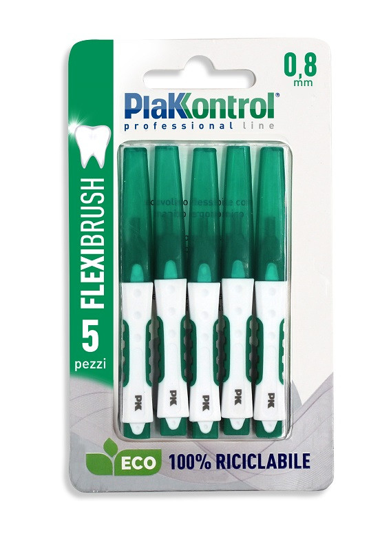 Plakkontrol scovolino flexibrush 0,8 5pz