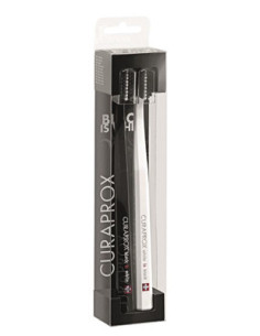 Curaprox white is black toothb