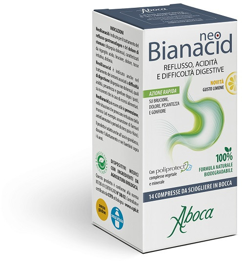 Image of Neobianacid 14 compresse limone cod085