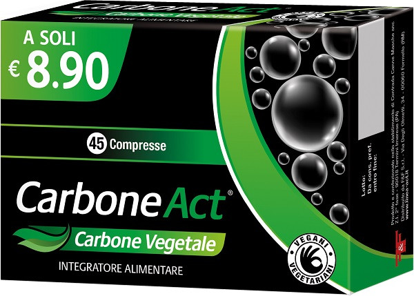 Image of Carbone act 45 compresse cod085