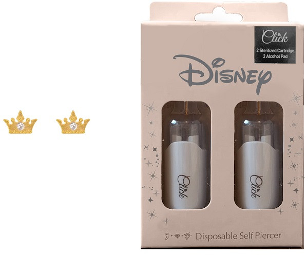 Disney orecchino princ plac or