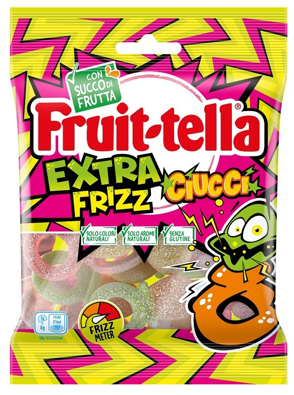 Fruittella extra frizz ciucci