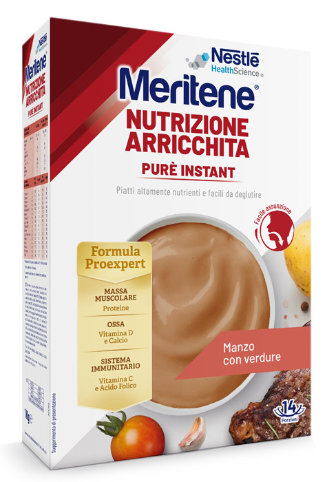 Meritene pure' instant man/ver