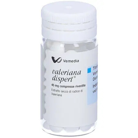 Valeriana dispert 100 compresse rivestite 45 mg