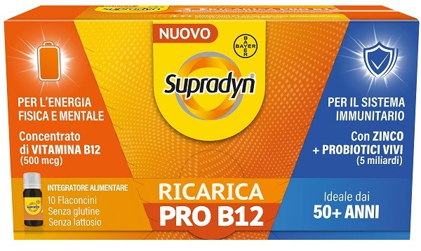 Supradyn ricarica pro b12 10fl