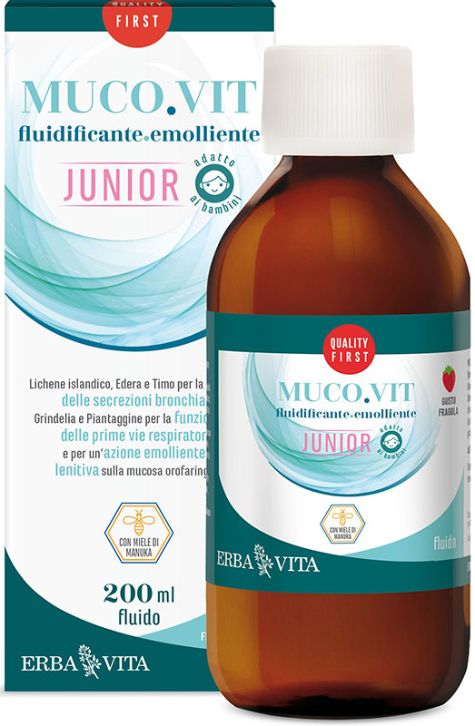 Image of Mucovit fluido junior 200ml cod085