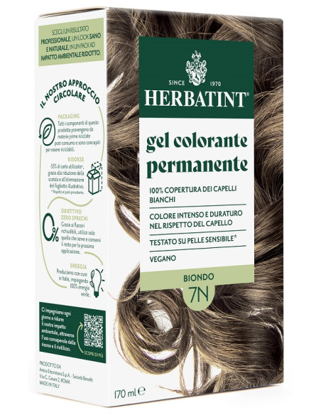 Herbatint 7n biondo 170ml