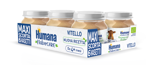 Humana omog vitello bio 6x80g