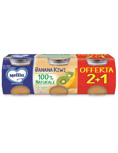 Mellin omog banana kiwi 3pz