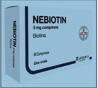Nebiotin 60 compresse 5mg