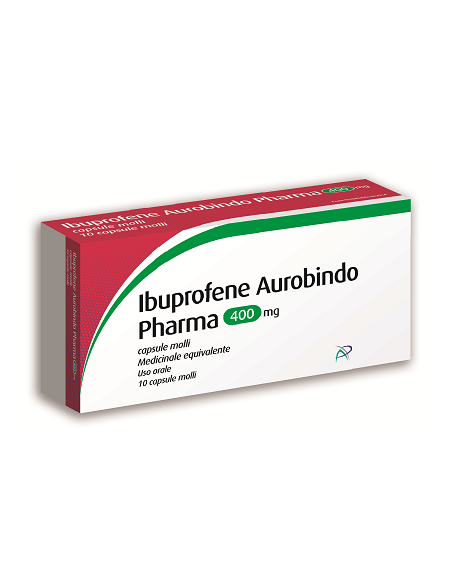 Ibuprofene aur 10 capsule mol 400mg