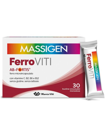 Massigen ferroviti 30 bustine oros