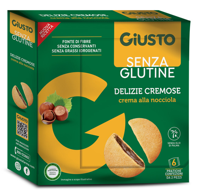 Giusto s/g deliz cr ca/noc180g