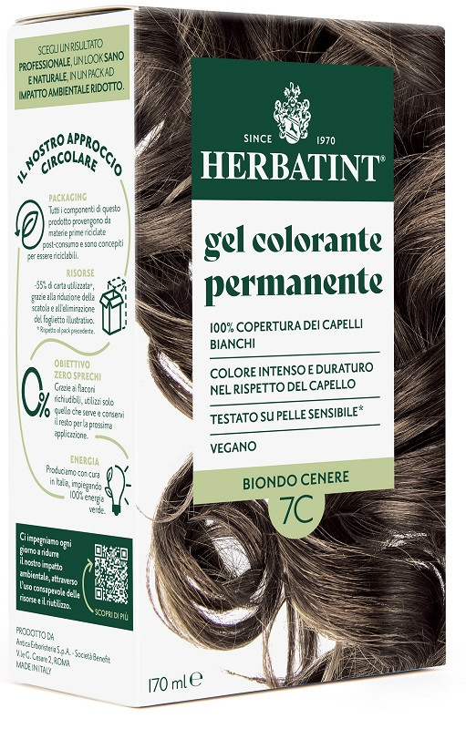 Herbatint 7c biondo cener170ml