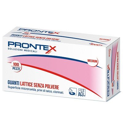 Prontex guanto lattice s/p gr