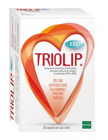 TRIOLIP 1000*INT DIET 30CPS