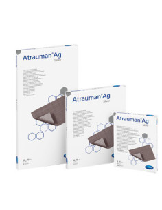 Atrauman medic ag 10x10cm 10pz