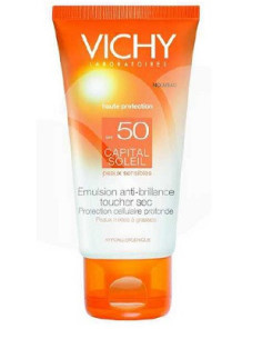 Ideal soleil viso dry touch 50