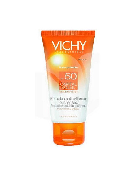 Ideal soleil viso dry touch 50