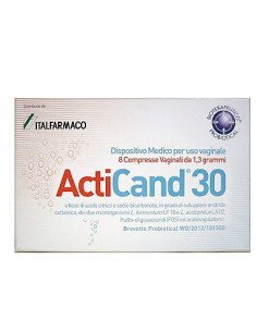 Acticand 30 8crp vaginali