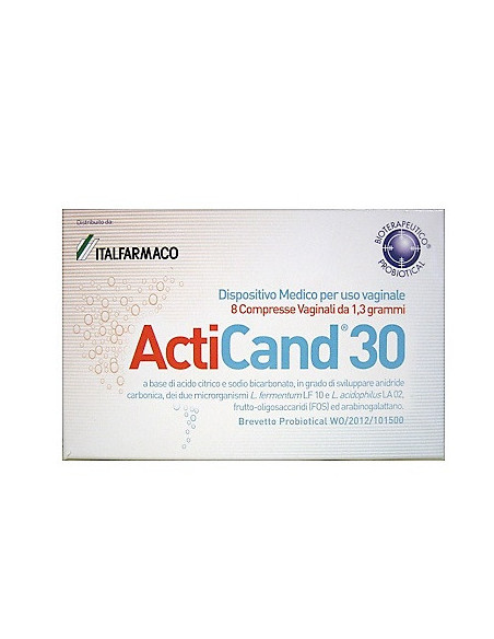 Acticand 30 8crp vaginali
