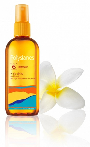 Les polysianes olio sec spf6
