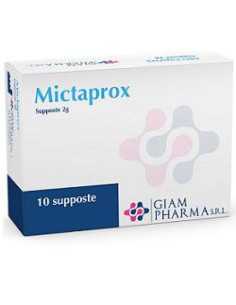 Mictaprox 10supp 2g